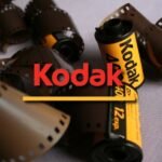 camera kodak com filmes antigos