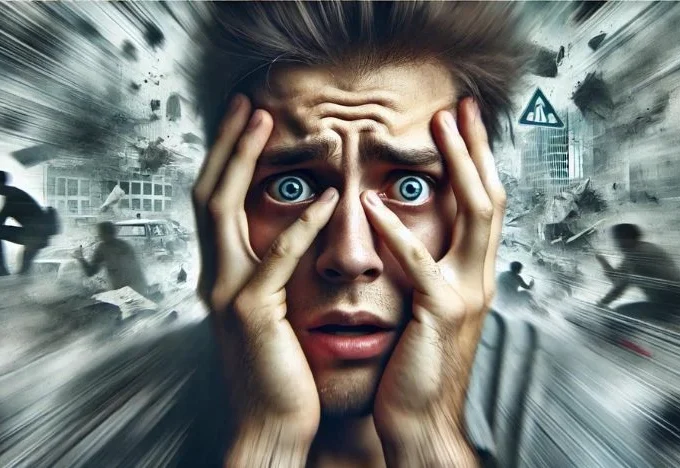 ansiedade cara de preocupado