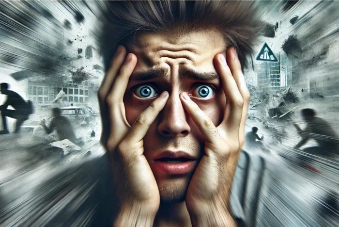 ansiedade cara de preocupado