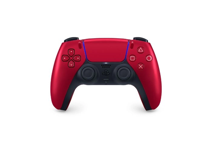 controle playstation 5 slim vermelho