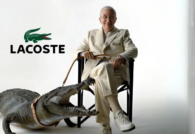 jean rene lacoste com jacaré
